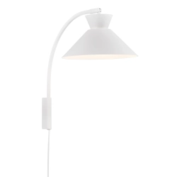 Metalowa lampa ścienna Dial - Nordlux, biała 2213371001 - zdjęcie produktu